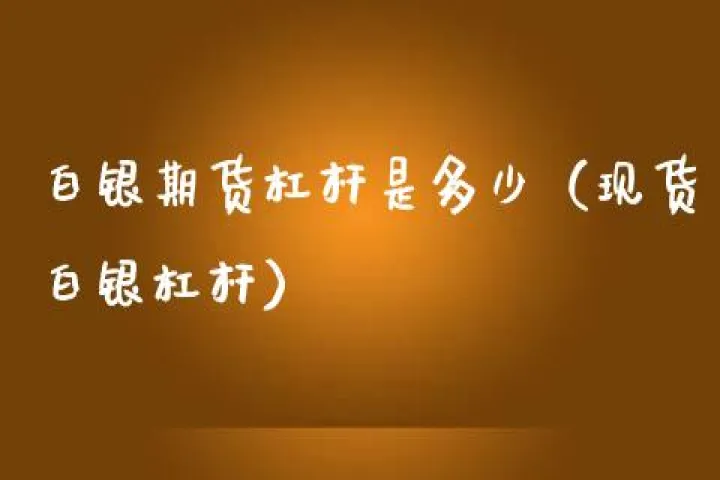 期货的杠杆最多是多少(期货杠杆一般是几倍杠杆) (https://www.njaxzs.com/) 期货开户 第1张
