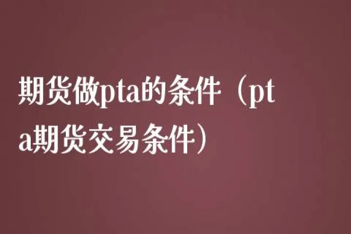 pta期货怎么解决单量(pta期货是什么意思) (https://www.njaxzs.com/) 期货行情 第1张