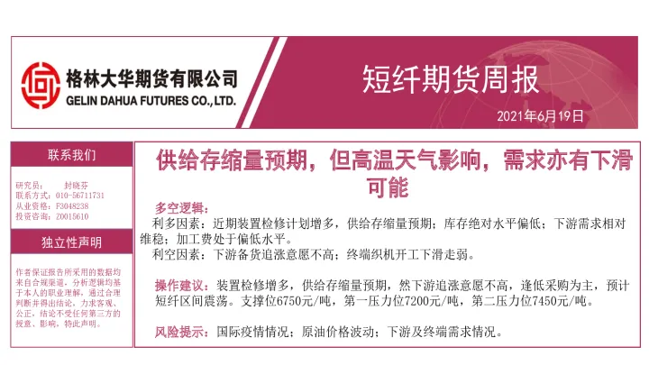 短纤期货受什么影响(短纤期货2407) (https://www.njaxzs.com/) 期货行情 第1张