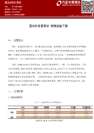 郑棉期货大幅下跌(郑棉期货大幅下跌的原因) (https://www.njaxzs.com/) 期货行情 第1张