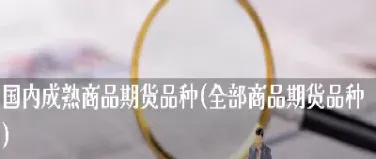 国内期货品种特点(期货特点有哪些) (https://www.njaxzs.com/) 期货行情 第1张