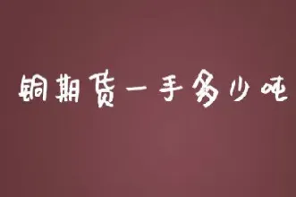 期货伦铜多少一手(伦铜期货价格指数) (https://www.njaxzs.com/) 期货开户 第1张