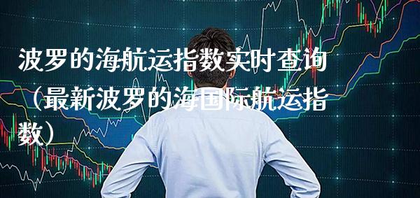 波罗的海航运指数实时查询（最新波罗的海国际航运指数） (https://www.njaxzs.com/) 期货行情 第1张