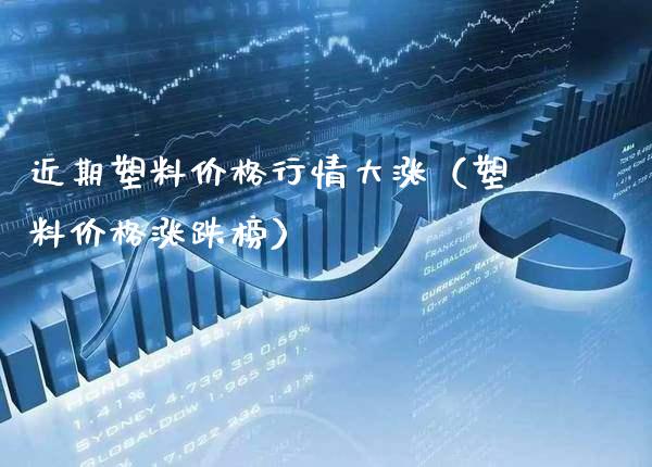 近期塑料行情大涨（塑料涨跌榜） (https://www.njaxzs.com/) 原油期货 第1张