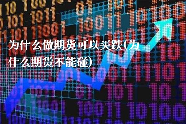 为什么做期货可以买跌(为什么期货不能碰) (https://www.njaxzs.com/) 原油期货 第1张