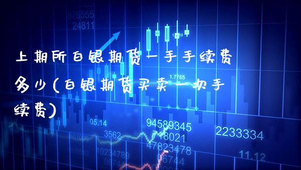 上期所白银期货一手手续费多少(白银期货买卖一次手续费) (https://www.njaxzs.com/) 期货投资 第1张