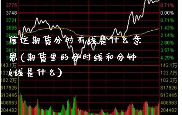 信这期货分时有线是什么意思(期货里的分时线和分钟k线是什么) (https://www.njaxzs.com/) 期货直播间 第1张