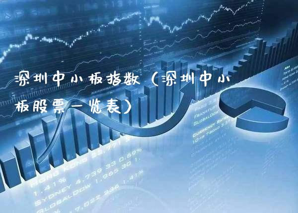 深圳中小板指数（深圳中小板股票一览表） (https://www.njaxzs.com/) 内盘期货 第1张