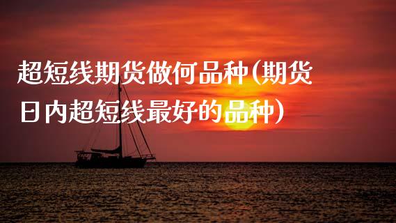 超短线期货做何品种(期货日内超短线最好的品种) (https://www.njaxzs.com/) 期货投资 第1张