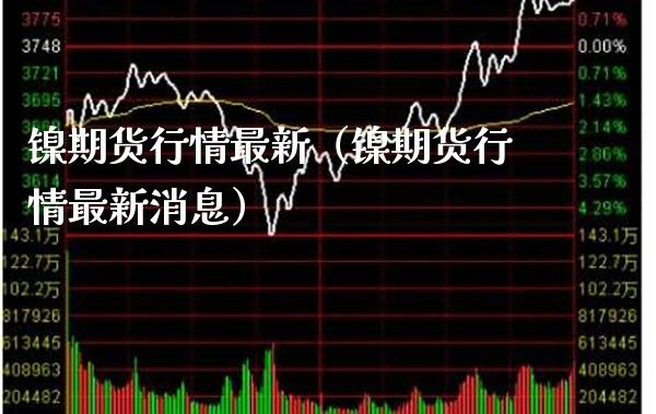 镍期货行情最新（镍期货行情最新消息） (https://www.njaxzs.com/) 内盘期货 第1张