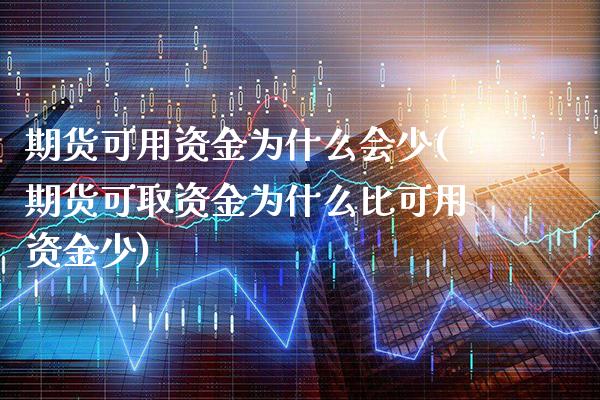 期货可用资金为什么会少(期货可取资金为什么比可用资金少) (https://www.njaxzs.com/) 期货行情 第1张