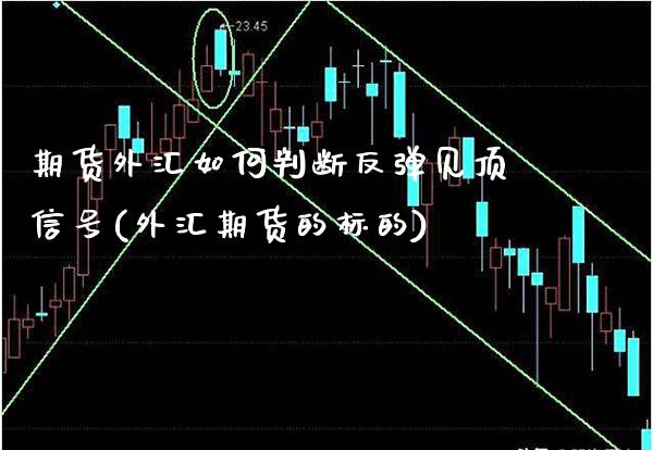 期货外汇如何判断反弹见顶信号(外汇期货的标的) (https://www.njaxzs.com/) 内盘期货 第1张