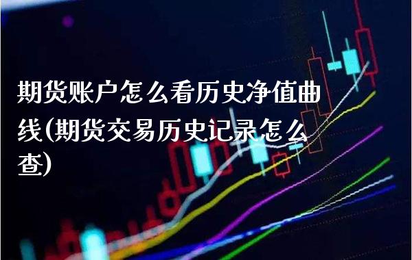 期货账户怎么看历史净值曲线(期货交易历史记录怎么查) (https://www.njaxzs.com/) 期货行情 第1张