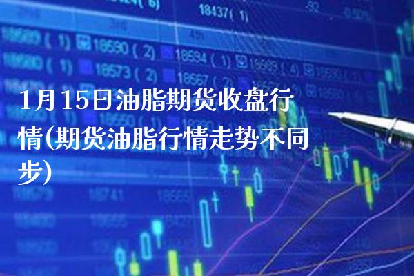 1月15日油脂期货收盘行情(期货油脂行情走势不同步) (https://www.njaxzs.com/) 黄金期货 第1张