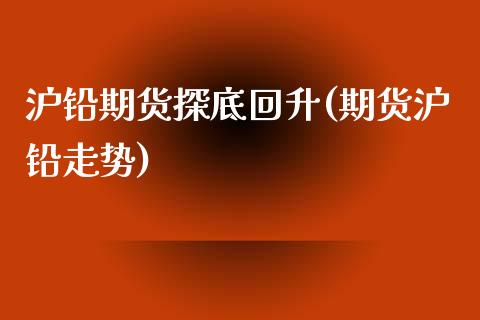 沪铅期货探底回升(期货沪铅走势) (https://www.njaxzs.com/) 期货直播间 第1张
