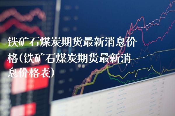 铁矿石煤炭期货最新消息价格(铁矿石煤炭期货最新消息价格表) (https://www.njaxzs.com/) 内盘期货 第1张