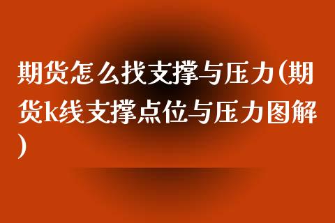 期货怎么找支撑与压力(期货k线支撑点位与压力图解) (https://www.njaxzs.com/) 期货投资 第1张