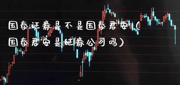 国泰证券是不是国泰君安（国泰君安是证券公司吗） (https://www.njaxzs.com/) 期货直播间 第1张