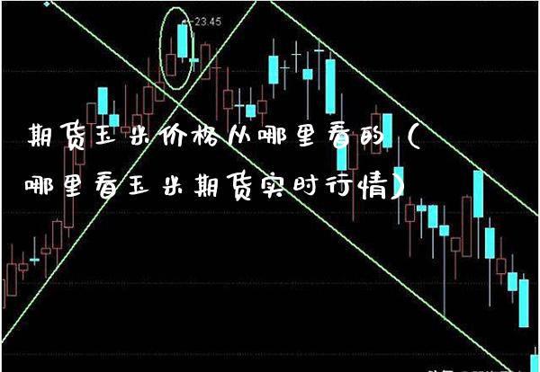 期货玉米从哪里看的（哪里看玉米期货实时行情） (https://www.njaxzs.com/) 期货直播间 第1张