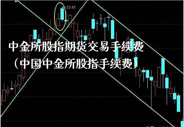 中金所股指期货交易手续费（中国中金所股指手续费） (https://www.njaxzs.com/) 原油期货 第1张