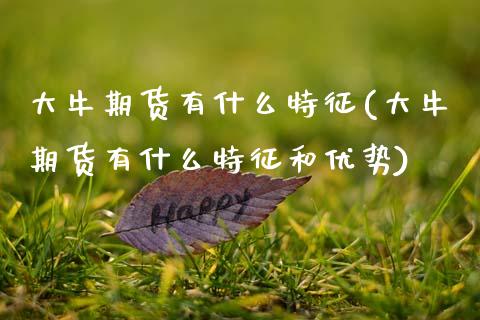 大牛期货有什么特征(大牛期货有什么特征和优势) (https://www.njaxzs.com/) 期货直播间 第1张