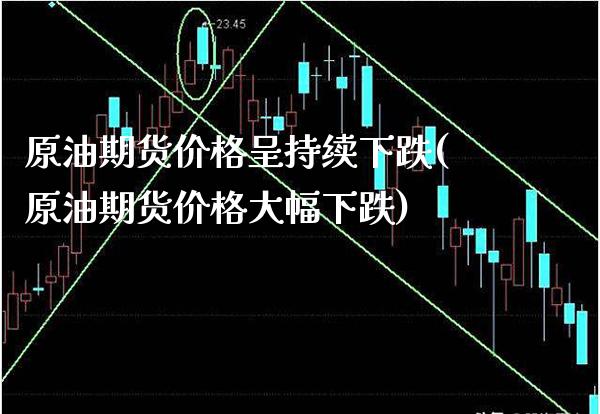 原油期货价格呈持续下跌(原油期货价格大幅下跌) (https://www.njaxzs.com/) 期货直播间 第1张
