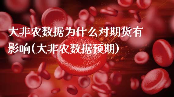 大非农数据为什么对期货有影响(大非农数据预期) (https://www.njaxzs.com/) 期货直播间 第1张