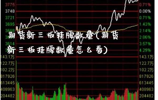 期货新三板挂牌数量(期货新三板挂牌数量怎么看) (https://www.njaxzs.com/) 期货行情 第1张