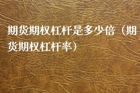 期货期权杠杆是多少倍(期货期权杠杆率) 期货直播间 第1张-爱新财经 期货期权杠杆是多少倍(期货期权杠杆率) (https://www.njaxzs.com/) 期货直播间 第1张