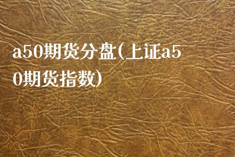 a50期货分盘(上证a50期货指数) (https://www.njaxzs.com/) 期货直播间 第1张