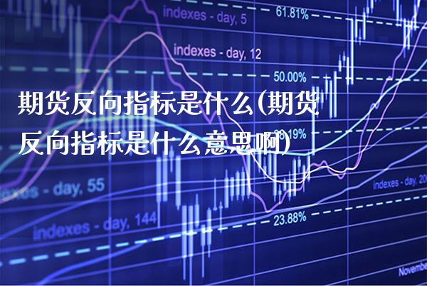 期货反向指标是什么(期货反向指标是什么意思啊) (https://www.njaxzs.com/) 原油期货 第1张