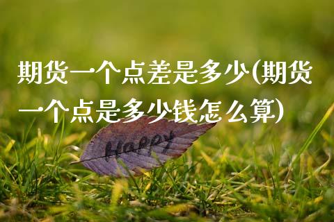 期货一个点差是多少(期货一个点是多少钱怎么算) (https://www.njaxzs.com/) 期货直播间 第1张