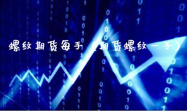 螺纹期货每手（期货螺纹一手） (https://www.njaxzs.com/) 期货行情 第1张