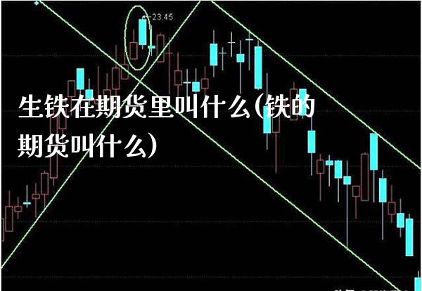 生铁在期货里叫什么(铁的期货叫什么) (https://www.njaxzs.com/) 期货行情 第1张