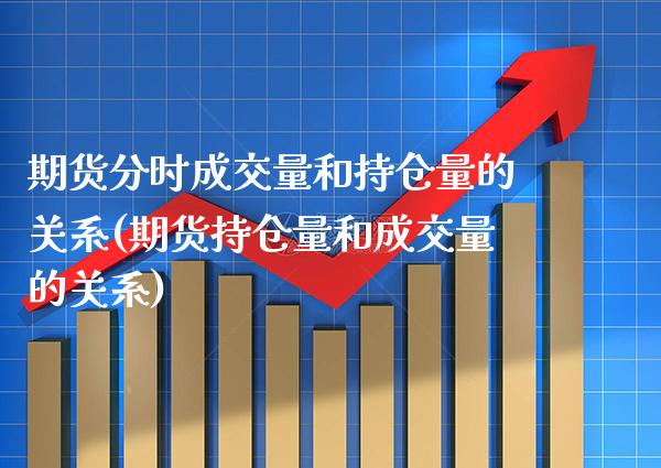 期货分时成交量和持仓量的关系(期货持仓量和成交量的关系) (https://www.njaxzs.com/) 黄金期货 第1张