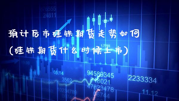 预计后市硅铁期货走势如何(硅铁期货什么时候上市) (https://www.njaxzs.com/) 期货直播间 第1张