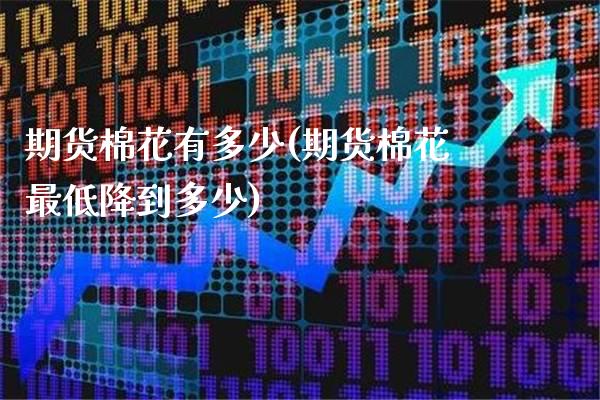 期货棉花有多少(期货棉花最低降到多少) (https://www.njaxzs.com/) 期货直播间 第1张