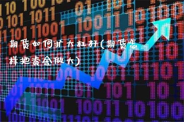 期货如何扩大杠杆(期货怎样把资金做大) (https://www.njaxzs.com/) 期货投资 第1张