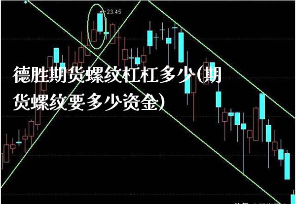 德胜期货螺纹杠杠多少(期货螺纹要多少资金) (https://www.njaxzs.com/) 期货直播间 第1张