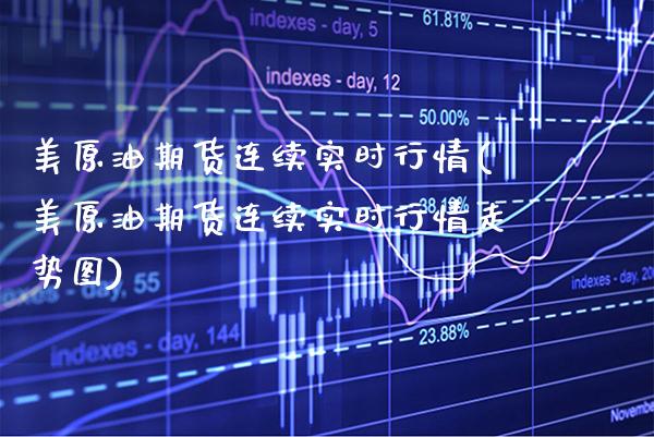 美原油期货连续实时行情(美原油期货连续实时行情走势图) (https://www.njaxzs.com/) 期货直播间 第1张