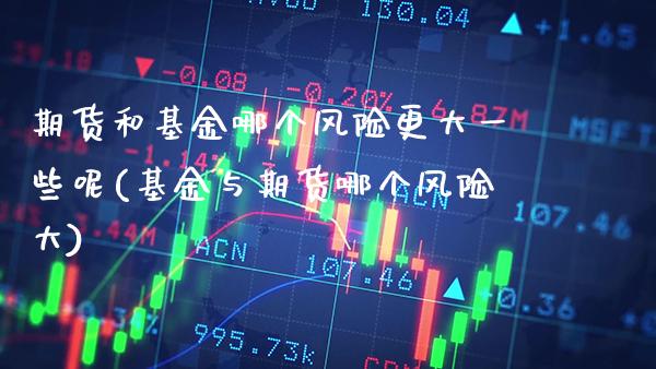 期货和基金哪个风险更大一些呢(基金与期货哪个风险大) (https://www.njaxzs.com/) 期货投资 第1张