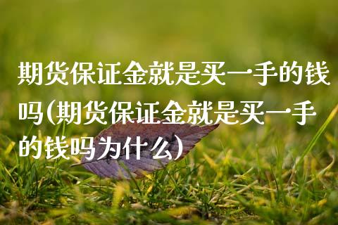 期货保证金就是买一手的钱吗(期货保证金就是买一手的钱吗为什么) (https://www.njaxzs.com/) 期货直播间 第1张