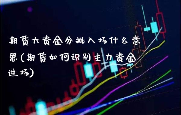 期货大资金分批入场什么意思(期货如何识别主力资金进场) (https://www.njaxzs.com/) 黄金期货 第1张