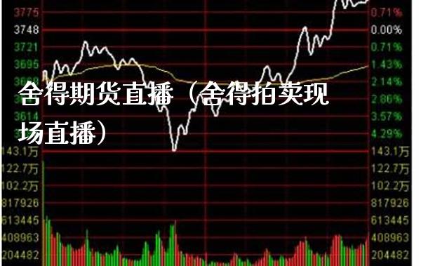 舍得期货直播（舍得拍卖现场直播） (https://www.njaxzs.com/) 黄金期货 第1张