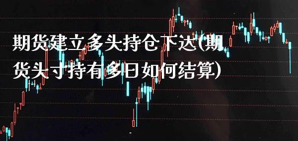 期货建立多头持仓下达(期货头寸持有多日如何结算) (https://www.njaxzs.com/) 期货直播间 第1张