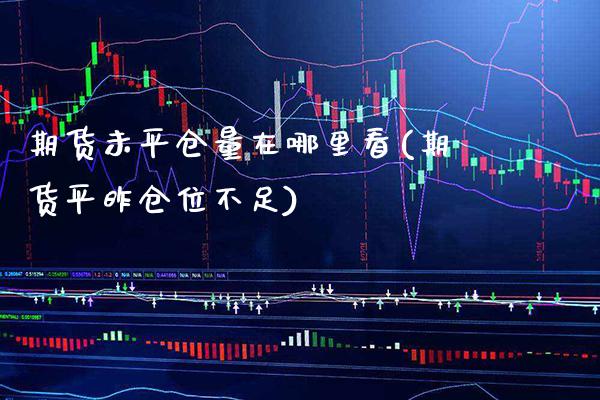 期货未平仓量在哪里看(期货平昨仓位不足) (https://www.njaxzs.com/) 期货直播间 第1张