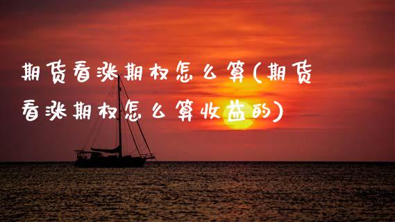 期货看涨期权怎么算(期货看涨期权怎么算收益的) (https://www.njaxzs.com/) 期货直播间 第1张