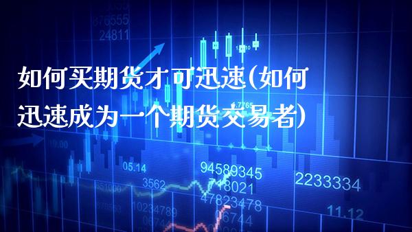 如何买期货才可迅速(如何迅速成为一个期货交易者) (https://www.njaxzs.com/) 期货投资 第1张