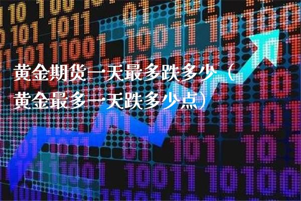黄金期货一天最多跌多少（黄金最多一天跌多少点） (https://www.njaxzs.com/) 期货直播间 第1张