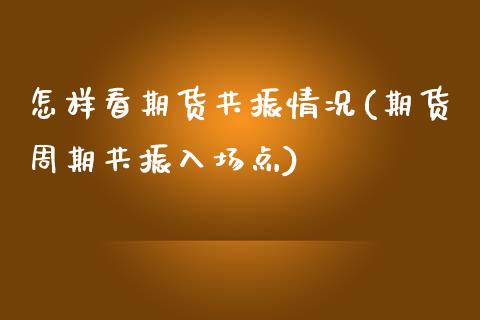 怎样看期货共振情况(期货周期共振入场点) (https://www.njaxzs.com/) 内盘期货 第1张